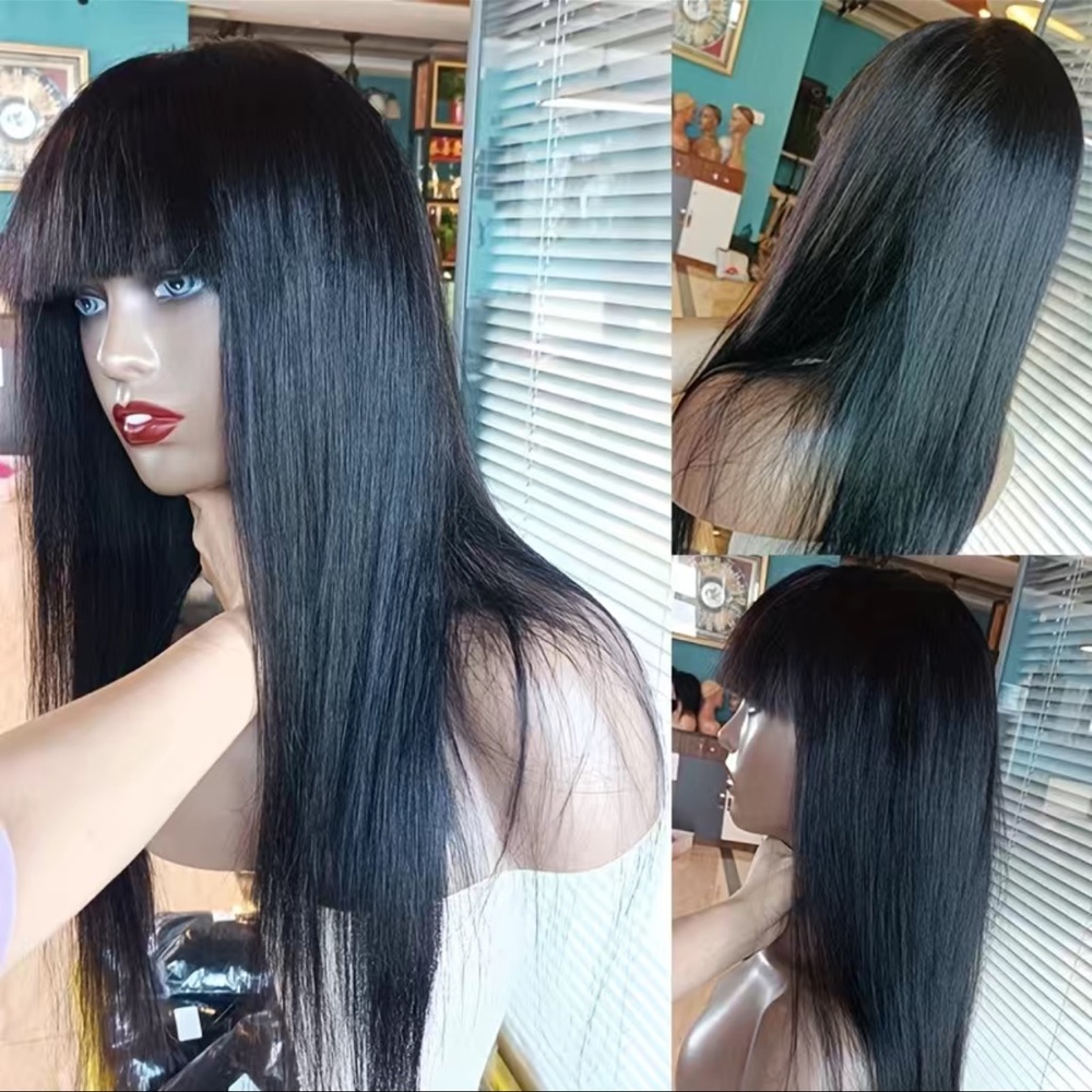 100% Remy human hair wig